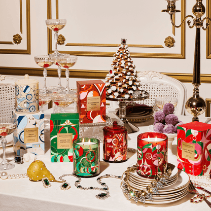 Candle - Glasshouse - Glasshouse Fragrances Christmas Bundle - Candle 380g x 4 (worth $240) - The Gift Company