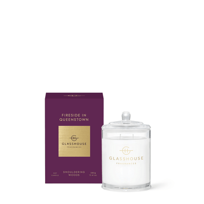 Candle - Glasshouse - Glasshouse Fragrances Fireside in Queenstown Candle 380g - The Gift Company