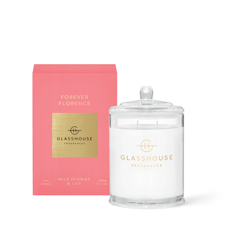 Candle - Glasshouse - Glasshouse Fragrances Forever Florence Candle 380g - The Gift Company