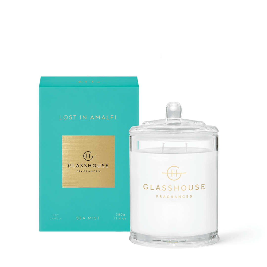 Candle - Glasshouse - Glasshouse Fragrances Lost in Amalfi Candle 380g - The Gift Company