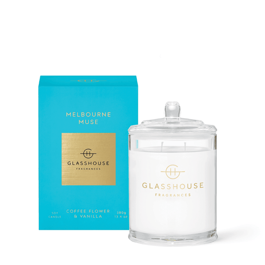 Candle - Glasshouse - Glasshouse Fragrances Melbourne Muse Candle 380g - The Gift Company