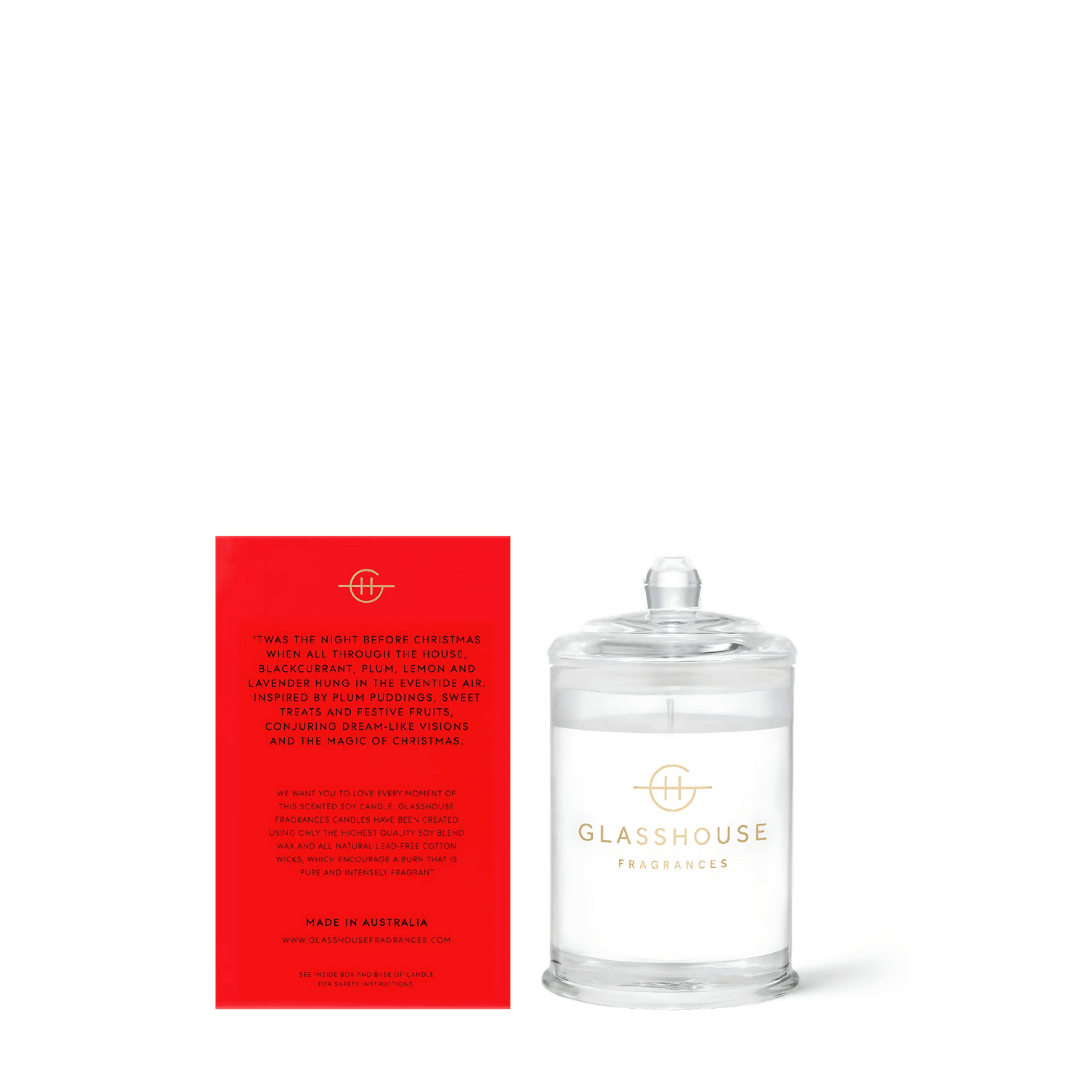 Candle - Glasshouse - Glasshouse Fragrances Night Before Christmas Candle 60g - The Gift Company