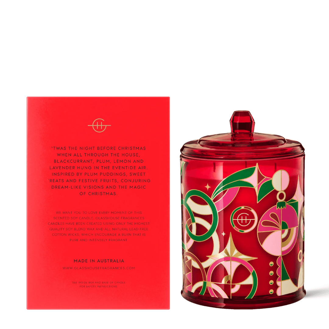 Candle - Glasshouse - Glasshouse Fragrances Night Before Christmas Candle 760g - The Gift Company