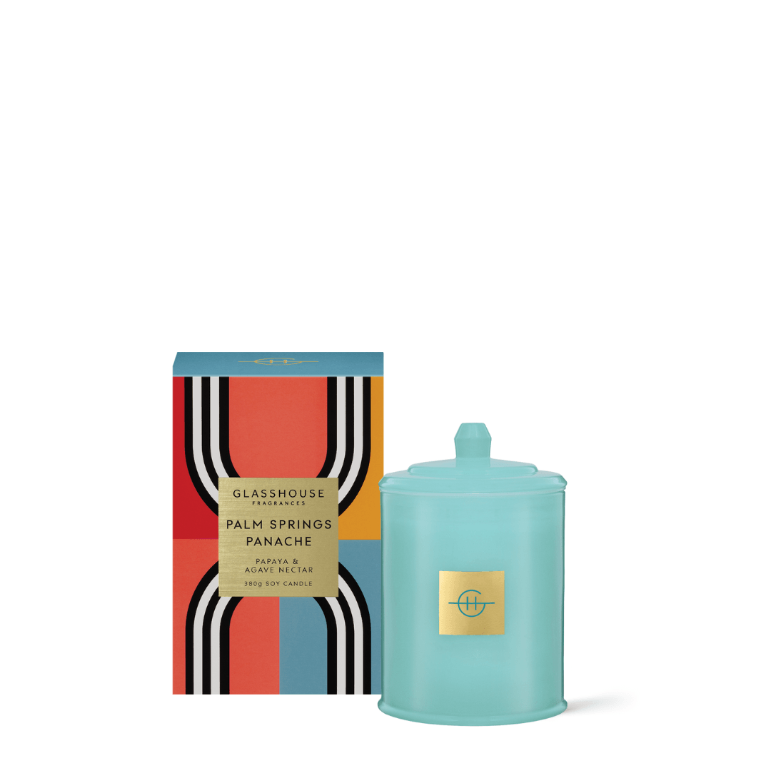 Candle - Glasshouse - Glasshouse Fragrances Palm Springs Panache Candle 380g - The Gift Company