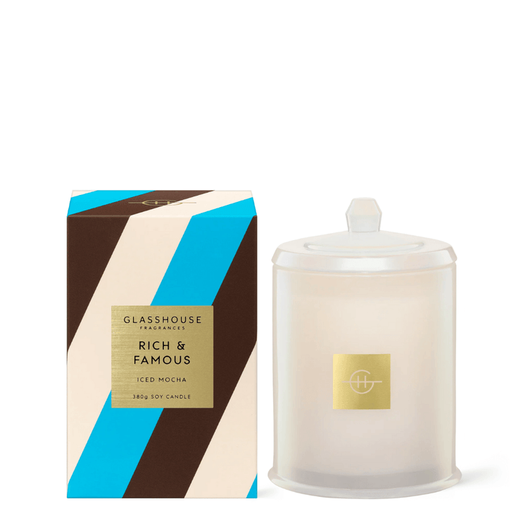Candle - Glasshouse - Glasshouse Fragrances Rich & Famous Candle 380g - The Gift Company