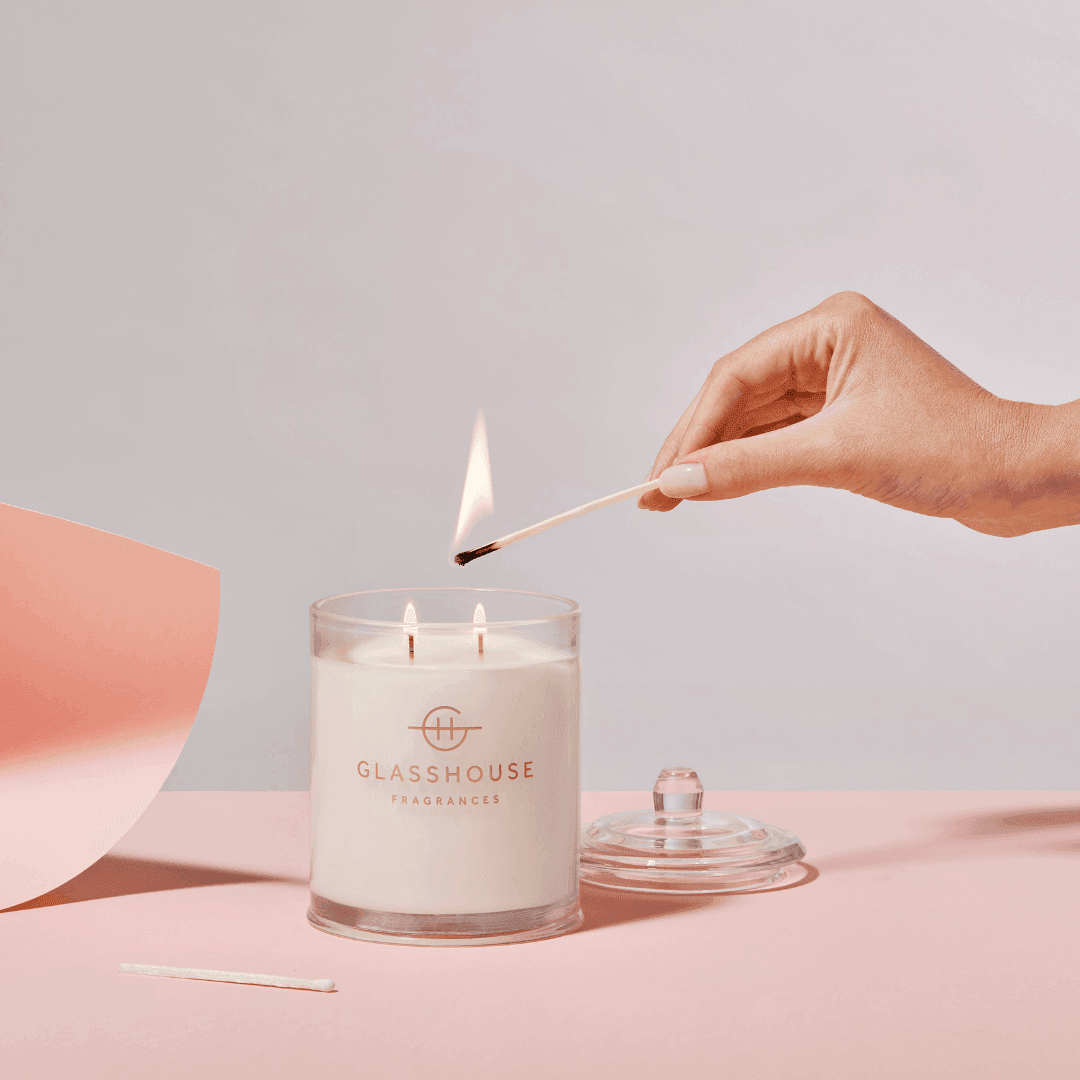 Candle - Glasshouse - Glasshouse Fragrances Sydney Sundays Candle 380g - The Gift Company