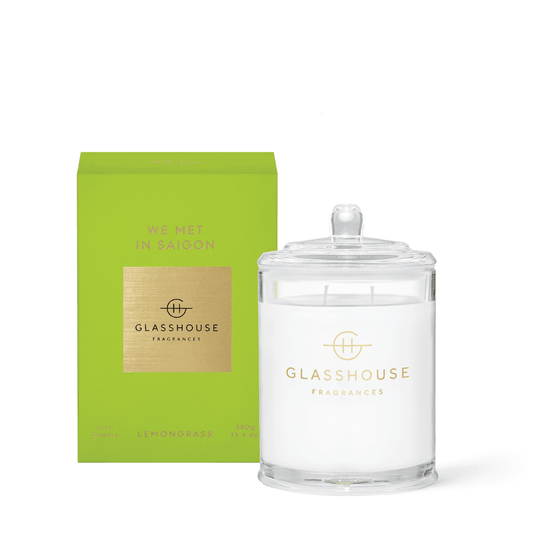 Candle - Glasshouse - Glasshouse Fragrances We Met in Saigon Candle 380g - The Gift Company
