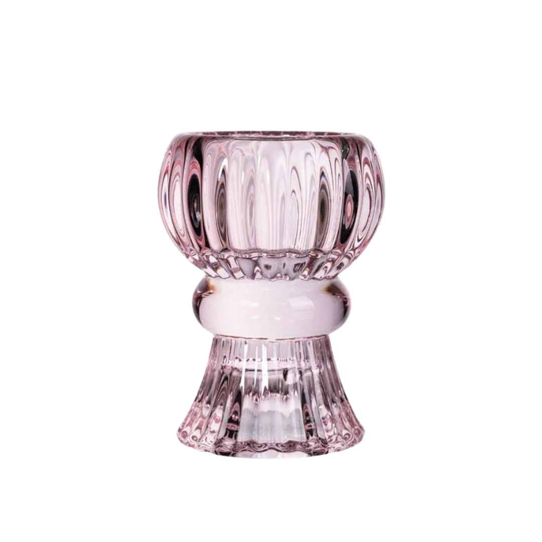 Candle holder - Zjoosh - Zjoosh Dual Tealight Holder Rose - The Gift Company
