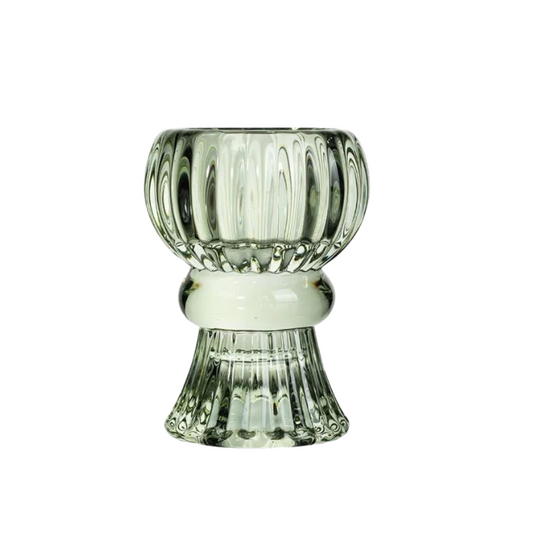 Candle holder - Zjoosh - Zjoosh Dual Tealight Holder Sage - The Gift Company