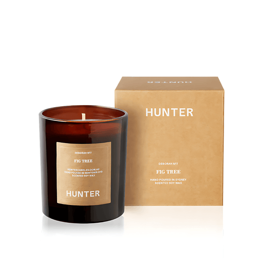 Candle - Hunter - Hunter Fig Tree Soy Candle Deborah - The Gift Company