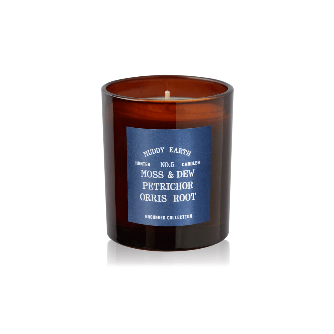 Candle - Hunter - Hunter NO. 5 MUDDY EARTH Petrichor, Moss & Dew, Orris Root 300g - The Gift Company