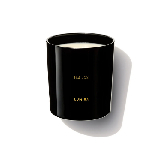 Candle - Lumira - Lumira No. 352 Leather & Cedar Candle 300g - The Gift Company