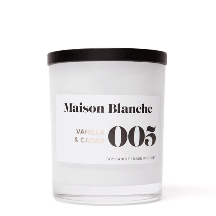 Candle - Maison Blanche - Vanilla & Cacao - The Gift Company