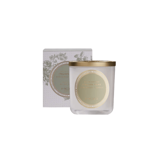 Candle - Mor Boutique - MOR Emporium Classics Blanc Italian Pear Perfumed Candle 380g - The Gift Company