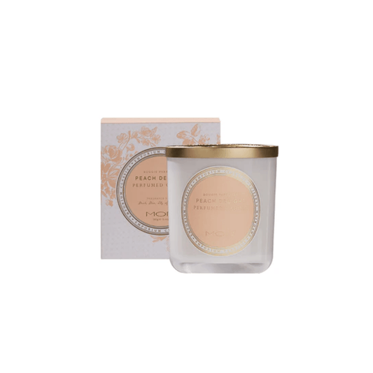 Candle - Mor Boutique - MOR Emporium Classics Blanc Peach Delight Perfumed Candle - The Gift Company