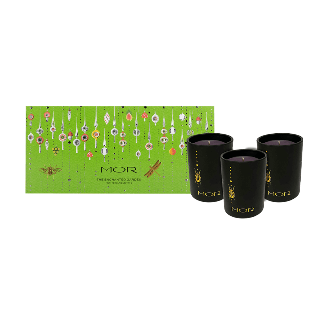 Candle - Mor Boutique - MOR Limited Edition: The Enchanted Night Garden Petite Candle Trio - The Gift Company
