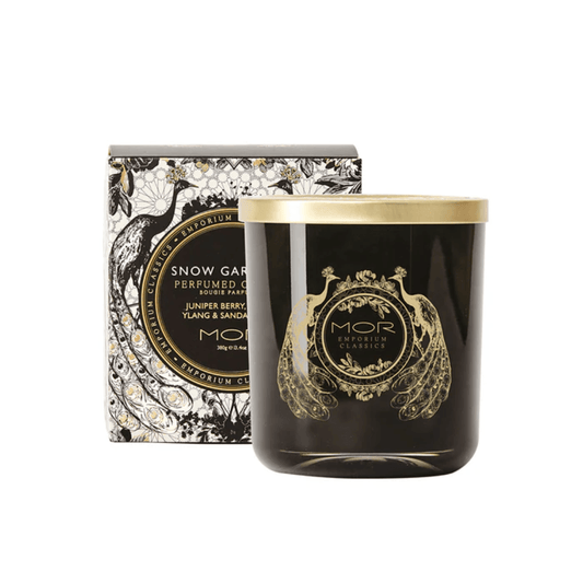 Candle - Mor Boutique - MOR Snow Gardenia Perfumed Candle 380g - The Gift Company