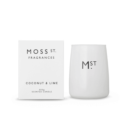 Candle - Moss St - MOSS ST Coconut & Lime Candle 370g - The Gift Company