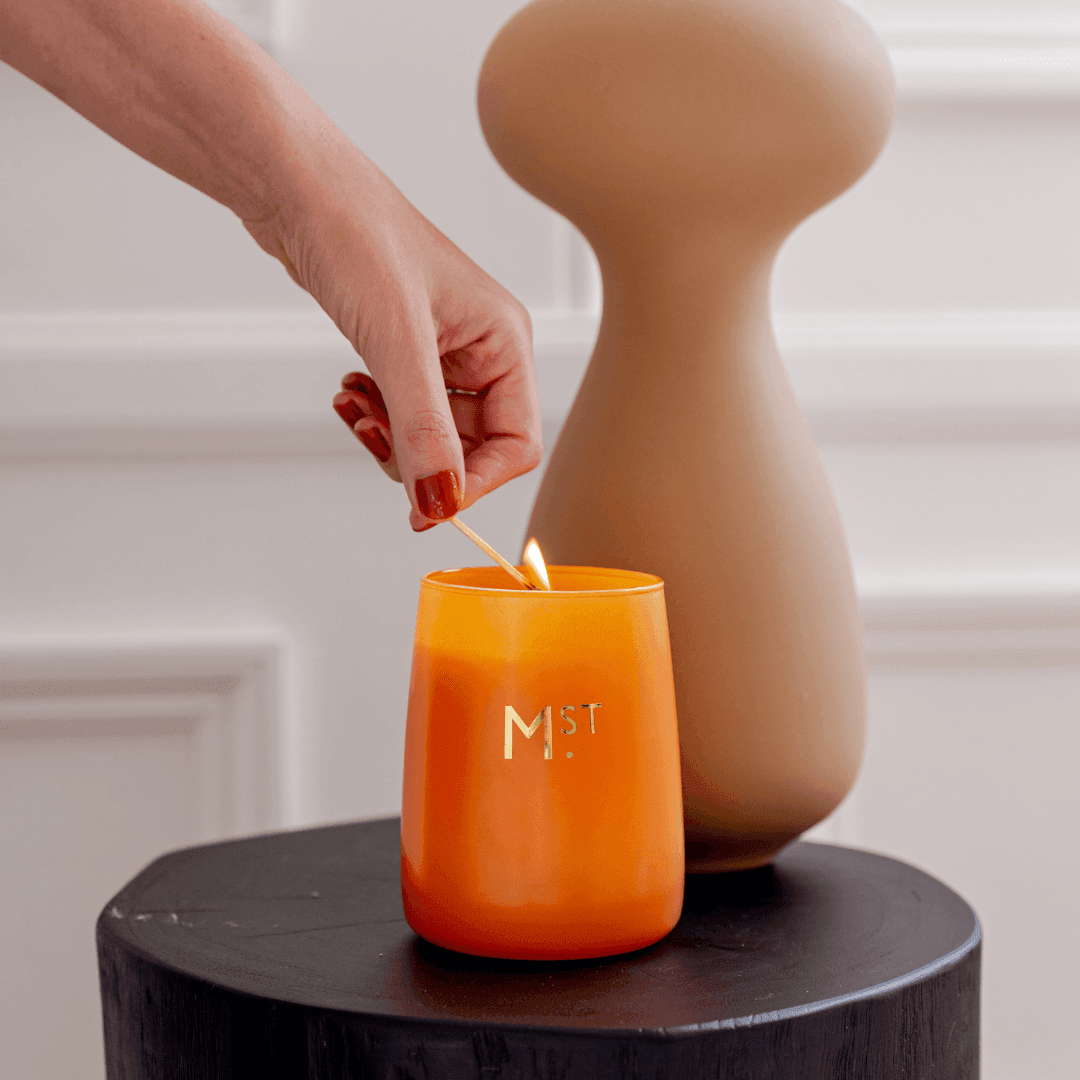 Candle - Moss St - MOSS ST French Vanilla & Butterscotch Candle 320g - The Gift Company