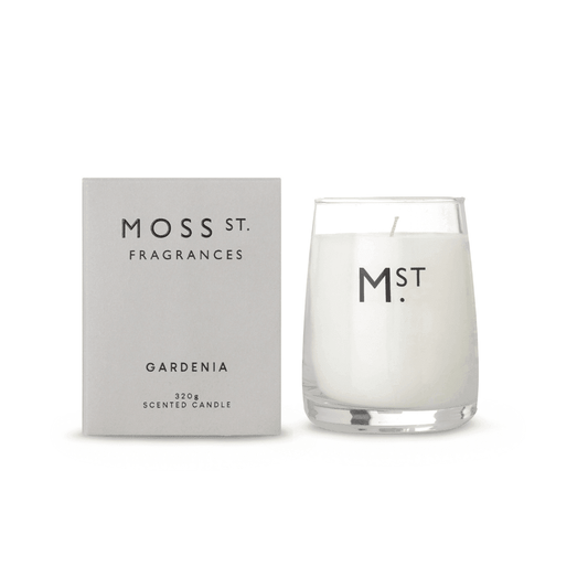 Candle - Moss St - MOSS ST Gardenia Candle 370g - The Gift Company
