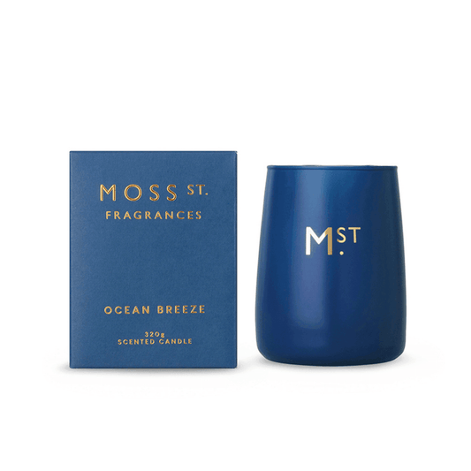 Candle - Moss St - MOSS ST Ocean Breeze Candle 370g - The Gift Company
