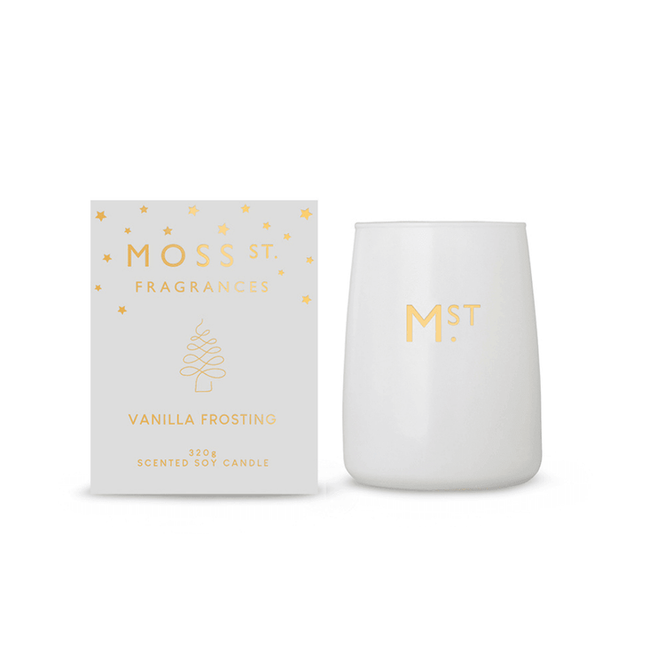 Candle - Moss St - MOSS ST Vanilla Frosting Candle 320g - The Gift Company