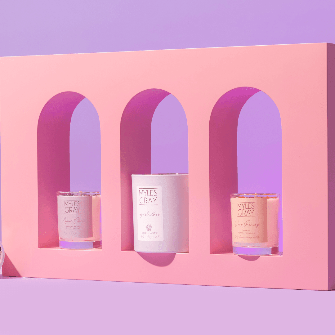 Candle - Myles Gray - Lumiere | The Candle of Light - The Gift Company