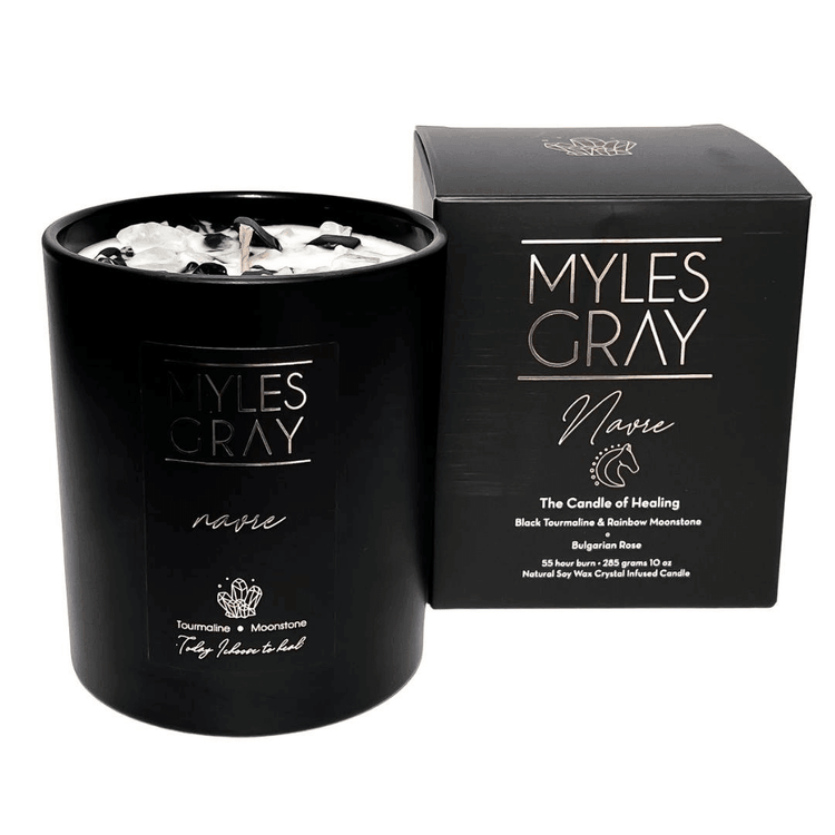 Candle - Myles Gray - Navre | The Candle of Healing - The Gift Company