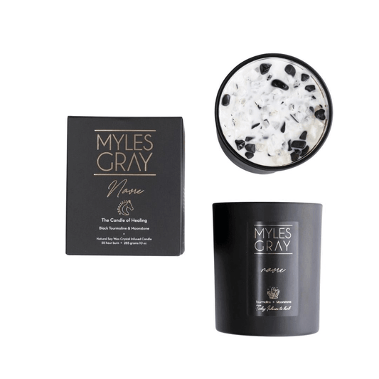 Candle - Myles Gray - Navre | The Candle of Healing - The Gift Company