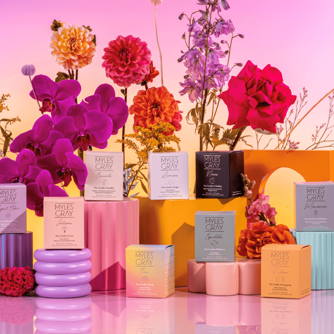 Candle - Myles Gray - Navre | The Candle of Healing - The Gift Company