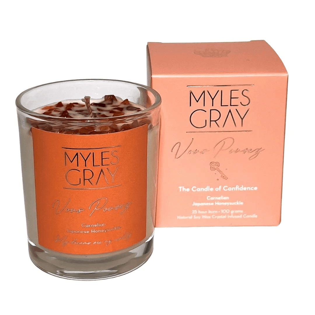Candle - Myles Gray - Vous Pouvez | The Mini Candle of Confidence - The Gift Company