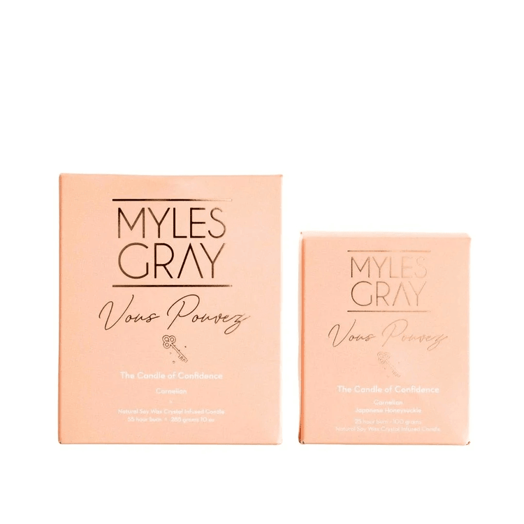 Candle - Myles Gray - Vous Pouvez | The Mini Candle of Confidence - The Gift Company