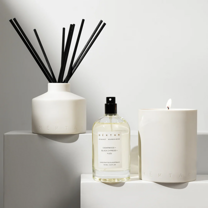 Candle - Nektar - Nēktar Bourbon Wood Natural Soy Candle 280g - The Gift Company