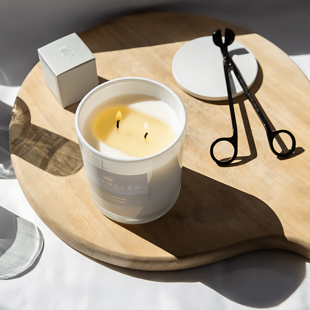 Candle - Palm Beach - Palm Beach Clove & Sandalwood Candle 420g - The Gift Company