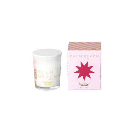 Candle - Palm Beach - Palm Beach Mango Meringue 70g Mini Candle - The Gift Company