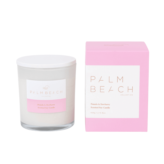 Candle - Palm Beach - Palm Beach Pomelo & Dewberry Candle 420g - The Gift Company