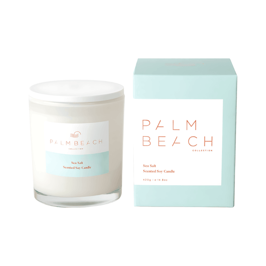 Candle - Palm Beach - Palm Beach Sea Salt Candle 420g - The Gift Company