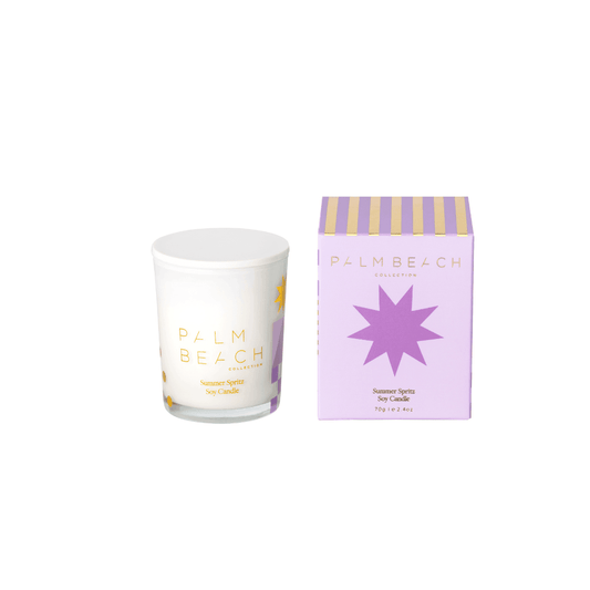 Candle - Palm Beach - Palm Beach Summer Spritz 70g Mini Candle - The Gift Company