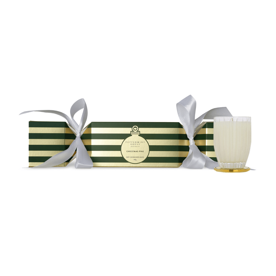 Candle - Peppermint Grove - Peppermint Grove Christmas Pine Candle Bon-Bon 60g - The Gift Company