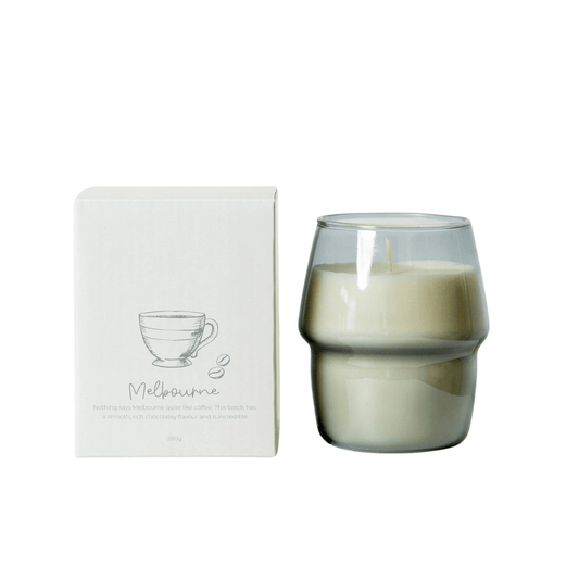 Candle - Sage & Cooper - Sage & Cooper Australian Place (Melbourne) Jar Candle - Chocolate Espresso - The Gift Company