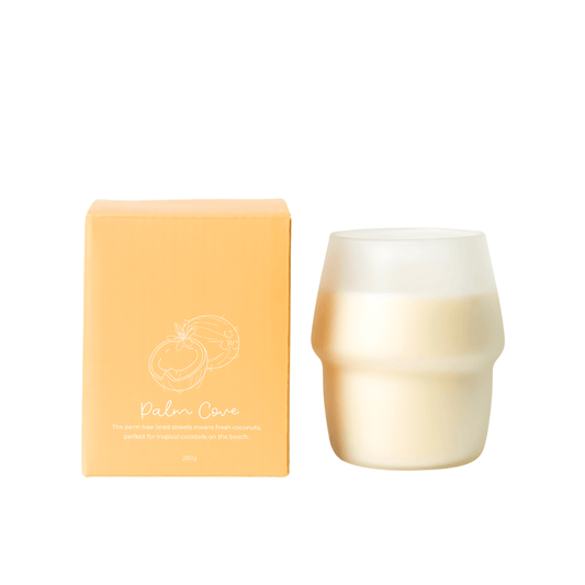 Candle - Sage & Cooper - Sage & Cooper Australian Place (Palm Cove) Jar Candle - Coconut Milk & Saffron - The Gift Company