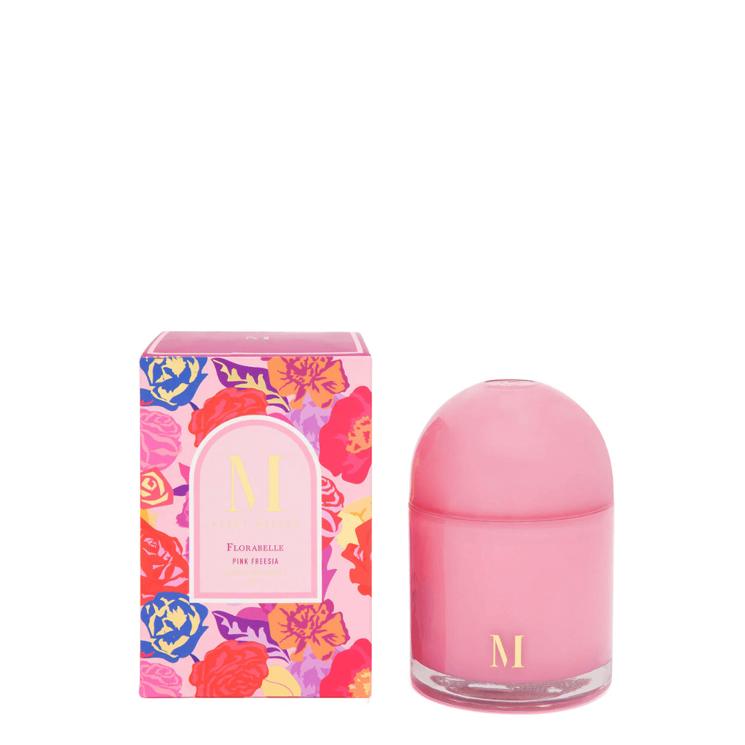 Candle - Scent Maison - Scent Maison Pink Fressia Candle 375g - The Gift Company