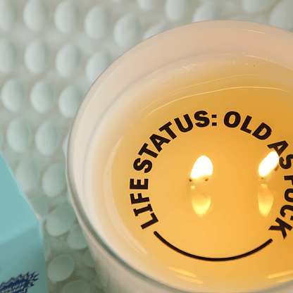 Candle - Serenity - Serenity Coconut Beach Hidden Message Candle 250g - The Gift Company