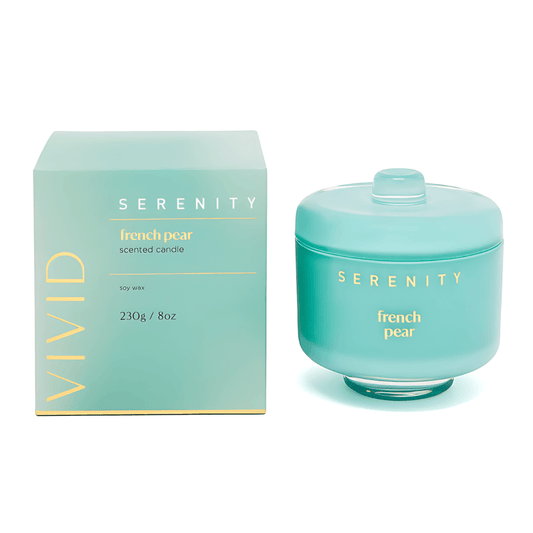 Candle - Serenity - Serenity French Pear Candle 230g - The Gift Company