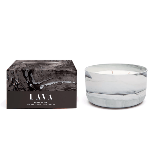 Candle - Serenity - Serenity Lava Mango Guava Candle 470g - The Gift Company