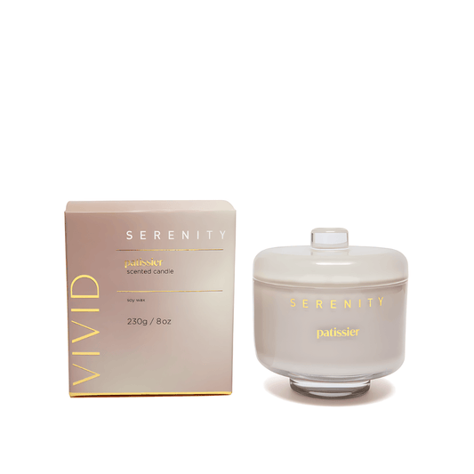 Candle - Serenity - Serenity Patissier Soy Candle 230g - The Gift Company