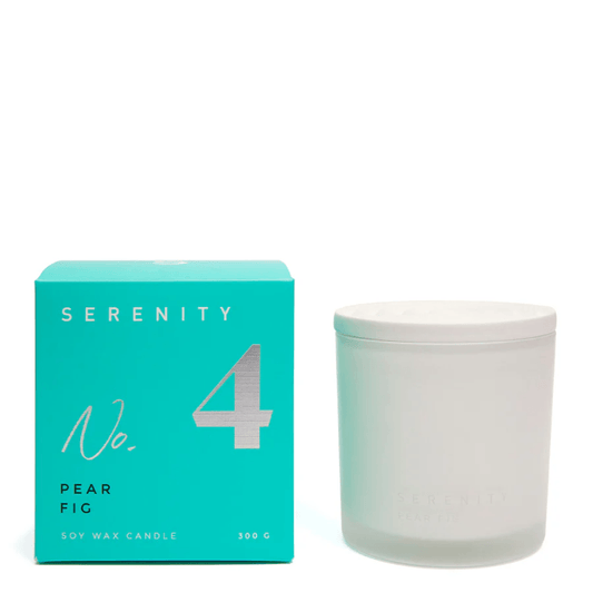 Candle - Serenity - Serenity Pear Fig Candle 300g - The Gift Company