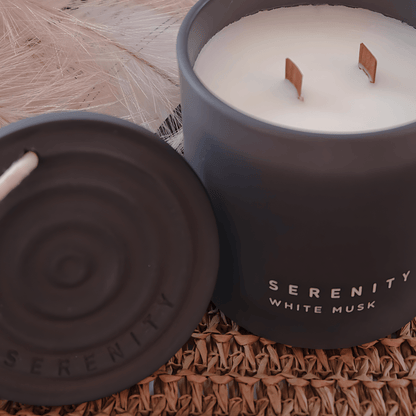 Candle - Serenity - Serenity White Musk Candle 300g - The Gift Company