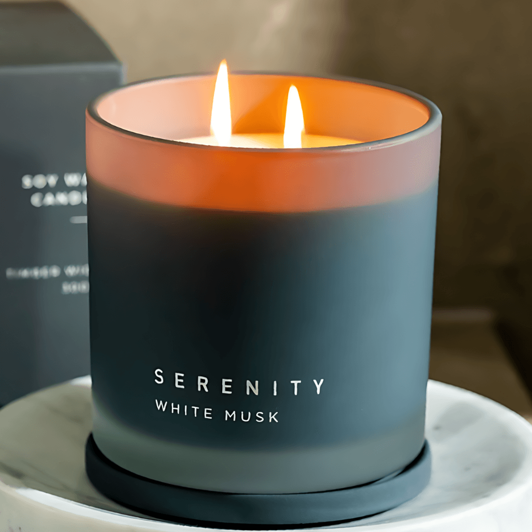 Candle - Serenity - Serenity White Musk Candle 300g - The Gift Company