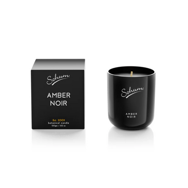 Sohum Amber Noir Signature Candle 100g - The Gift Company